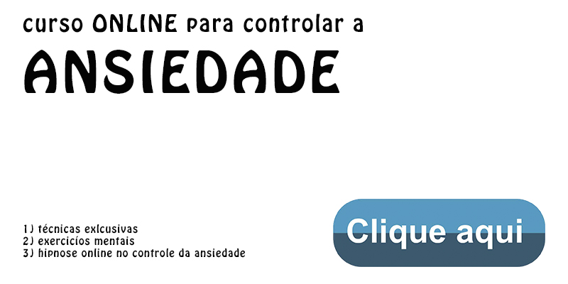 Curso ONLINE HIPNOSE para tratar ansiedade